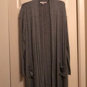 Long Gray Cardigan